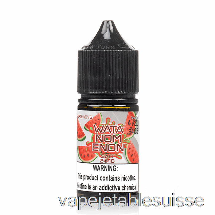 Vape Suisse Sel De Watanomenon - E-liquides Nomenon - 30ml 24mg